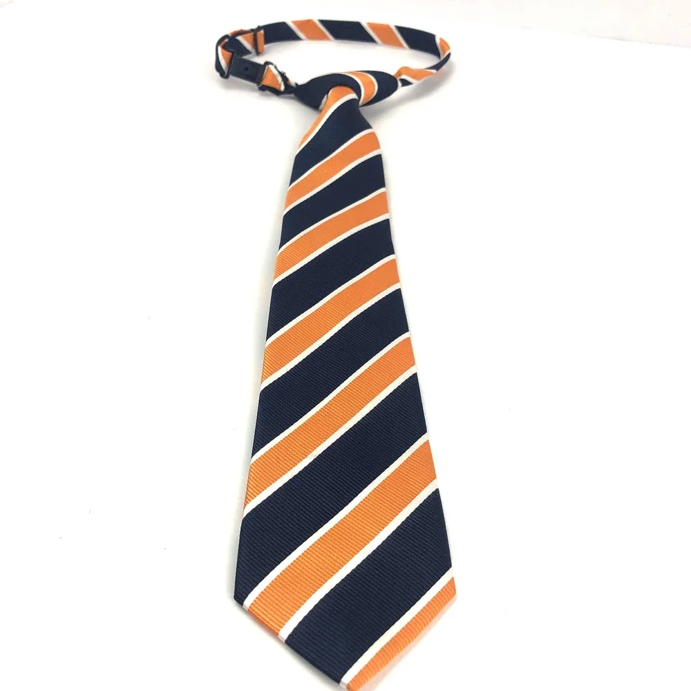 Youth Place clasp/Clip Tie Adjustable neck strap Size 4-7